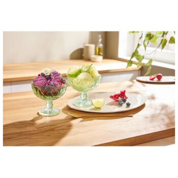 SILVERCREST® Glas-Eisbecher-Set / Glas-Eisschalen-Set - B-Ware