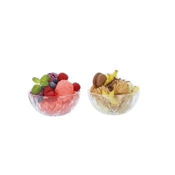 SILVERCREST® Glas-Eisbecher-Set / Glas-Eisschalen-Set - B-Ware
