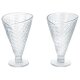 SILVERCREST® Glas-Eisbecher-Set / Glas-Eisschalen-Set - B-Ware