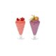 SILVERCREST® Glas-Eisbecher-Set / Glas-Eisschalen-Set - B-Ware