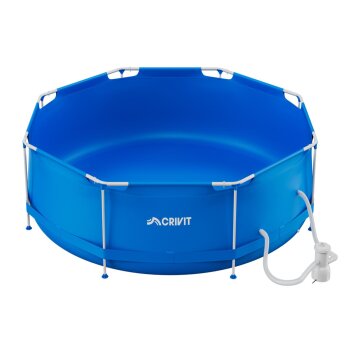 CRIVIT Metal-Frame-Pool, Ø 300 cm - B-Ware