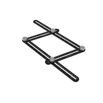 PARKSIDE® Multiwinkel-Messlineal / Dreieck mit Anschlagwinkel (Multiwinkel Messlineal) - B-Ware neuwertig
