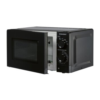 SILVERCREST® Mikrowelle SMW 700 D4, schwarz - B-Ware neuwertig