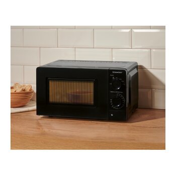 SILVERCREST® Mikrowelle SMW 700 D4, schwarz - B-Ware neuwertig