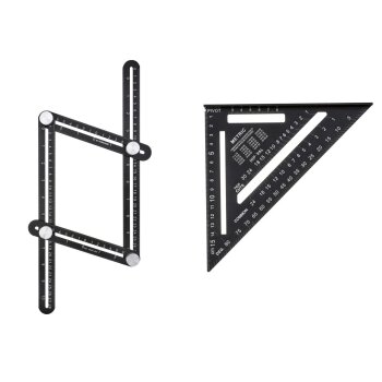 PARKSIDE® Multiwinkel-Messlineal / Dreieck mit...