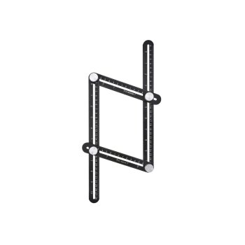 PARKSIDE® Multiwinkel-Messlineal / Dreieck mit...