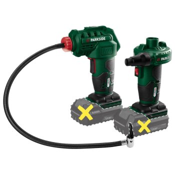 PARKSIDE® 20 V Akku-Luftpumpe »PALP 20-Li C3« + 20 V Akku-Kompressor »PAK 20-Li C3«, ohne Akku  ohne Ladegerät - B-Ware
