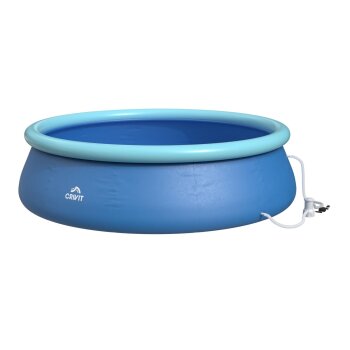 CRIVIT Quick-up-Pool, inkl. Filterpumpe, Ø 300 x...