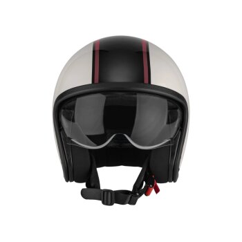 ULTIMATE SPEED Jethelm, S, creme/schwarz - B-Ware Transportschaden Kosmetisch