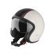 ULTIMATE SPEED Jethelm, S, creme/schwarz - B-Ware Transportschaden Kosmetisch