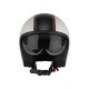 ULTIMATE SPEED Jethelm, S, creme/schwarz - B-Ware Transportschaden Kosmetisch