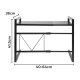 LIVARNO® Metallregal, ausziehbar - B-Ware
