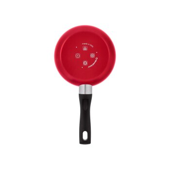SILVERCREST® Aluminium-Minipfanne, Ø 14 cm, rot - B-Ware neuwertig