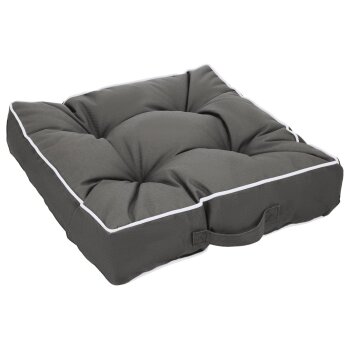 LIVARNO® Outdoor-Sitzkissen, 39 x 39 cm (Grau) -...