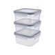 SILVERCREST® Frischhaltedosen-Set (3er Set) - B-Ware neuwertig