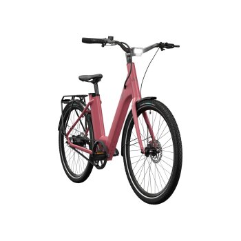 CRIVIT E-Bike »Urban Y.3« GATES Riemenantrieb, 27,5 Zoll (Berry Blush) - B-Ware neuwertig