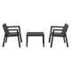 LIVARNO® Balkon-Set, 3-teilig - B-Ware Transportschaden Kosmetisch