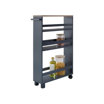 LIVARNO® Küchen-Nischenwagen, mit Rollen (Grau) - B-Ware sehr gut