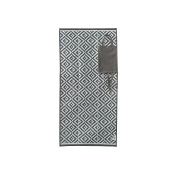 CRIVIT Strandmatte faltbar, 90 x 180 cm (Grau) - B-Ware sehr gut