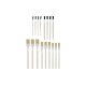 PARKSIDE® Pinsel-Set, 17-teilig (17-tlg. - langer Griff) - B-Ware sehr gut