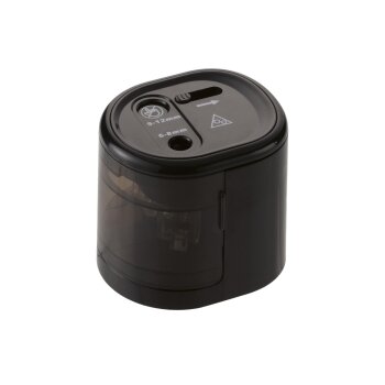 TRONIC® Elektrischer Anspitzer, schwarz - B-Ware gut