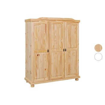 INTER LINK Kleiderschrank im Landhausstil, aus lackiertem...