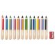 CRELANDO® 3-in-1-Buntstifte, 12 Stück - B-Ware