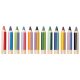 CRELANDO® 3-in-1-Buntstifte, 12 Stück - B-Ware