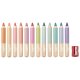 CRELANDO® 3-in-1-Buntstifte, 12 Stück - B-Ware