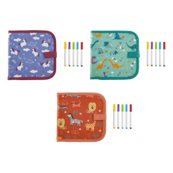 CRELANDO® Abwaschbares Malbuch - B-Ware