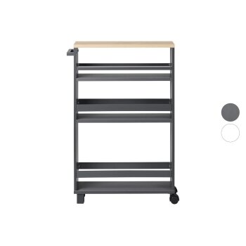 LIVARNO® Küchen-Nischenwagen, mit Rollen - B-Ware