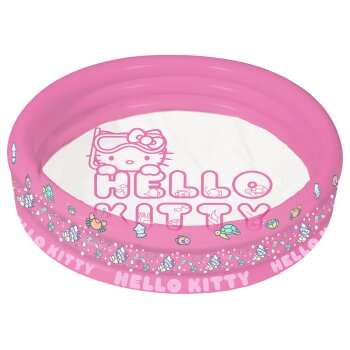 HELLO KITTY 3-Ring-Pool, pink transparent, 122 x 23 cm -...