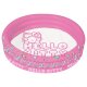 HELLO KITTY 3-Ring-Pool, pink transparent, 122 x 23 cm - B-Ware