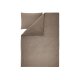 LIVARNO ® Bettwäsche Musselin, 140 x 200 cm, braun - B-Ware neuwertig