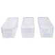 SILVERCREST® Kühlschrank-Organizer mit Deckel, 3er Set, 2 L - B-Ware Transportschaden Kosmetisch