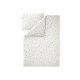 LIVARNO ® Musselin Bettwäsche, 200 x 220 cm, Blumen/weiß - B-Ware neuwertig