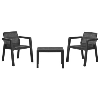 LIVARNO® Balkon-Set, 3-teilig - B-Ware