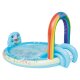 Peppa Pig Playpool, mit Rutsche, Regenbogensprinkler und Spielelementen - B-Ware