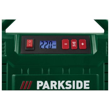 PARKSIDE® Kompressor mit digitaler Anzeige »PMK 150 A1«, 12V / 230V - B-Ware sehr gut