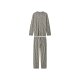 Dr. Seuss Grinch Herren-Pyjama, M, grau - B-Ware neuwertig