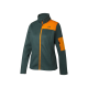 CRIVIT Damen-Strick-Fleecejacke, mit seitlichen Eingrifftaschen, M, dunkelgrün - B-Ware sehr gut