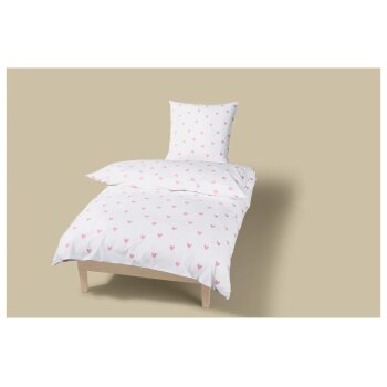 LIVARNO® Kinder-Bettwäsche, 135 x 200 cm, weiß - B-Ware sehr gut