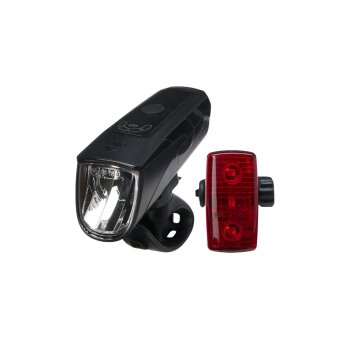 CRIVIT LED Fahrradleuchten Set, 2-teilig - B-Ware sehr gut