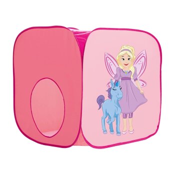 LUPILU® Spielzelte mit Tunnel (Rosa) - B-Ware Transportschaden Kosmetisch