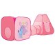 LUPILU® Spielzelte mit Tunnel (Rosa) - B-Ware Transportschaden Kosmetisch