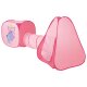 LUPILU® Spielzelte mit Tunnel (Rosa) - B-Ware Transportschaden Kosmetisch