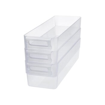 SILVERCREST® Kühlschrank Organizer ohne Deckel PP S 3er Set - B-Ware neuwertig