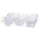 SILVERCREST® Kühlschrank Organizer ohne Deckel PP S 3er Set - B-Ware neuwertig
