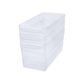 SILVERCREST® Kühlschrank-Organizer ohne Deckel, 3er Set, 5 L - B-Ware Transportschaden Kosmetisch