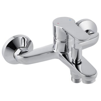 LIVARNO® Einhebel-Armatur, Wannenfüllarmatur, chrom - B-Ware gut